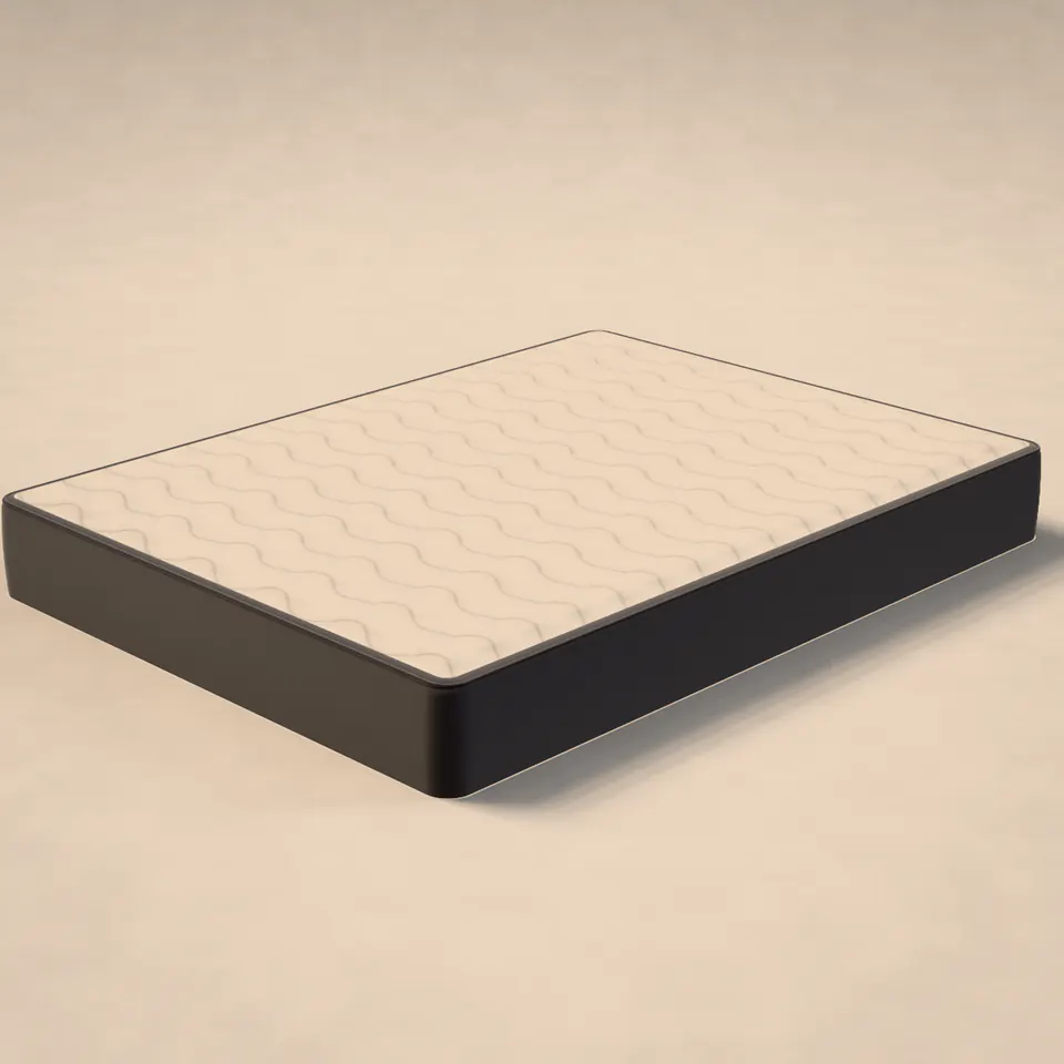 Illustration of a foam mattress — not a product photo