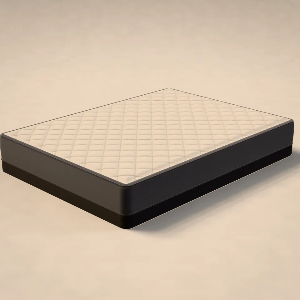 Illustration of a hybrid mattress — not a product photo