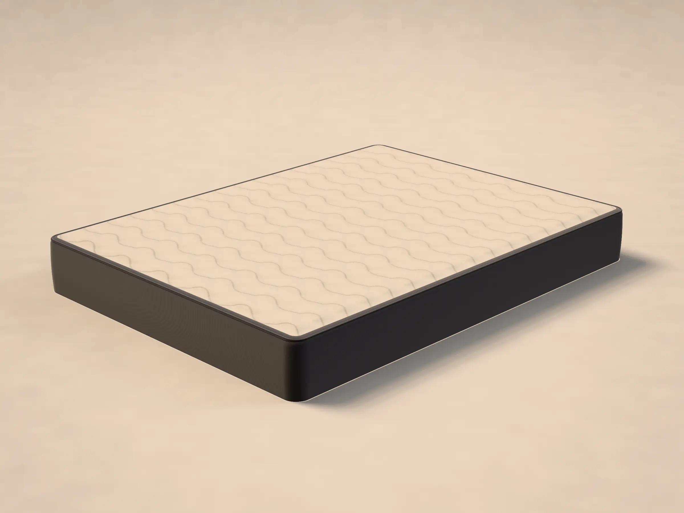 Illustration of a foam mattress — not a product photo