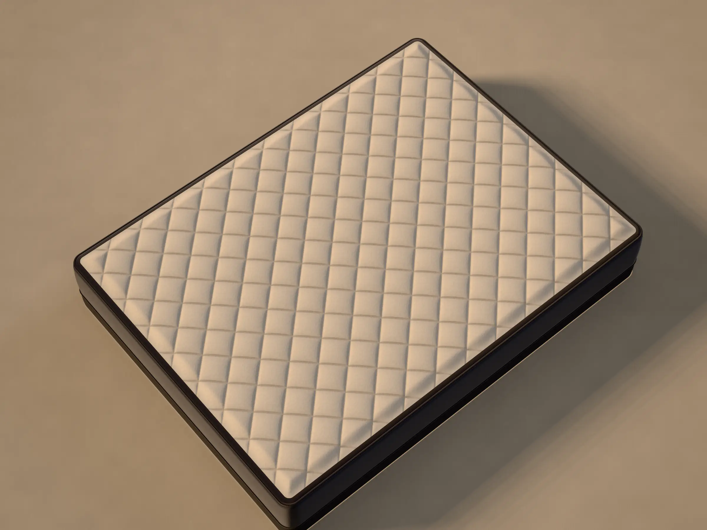 Illustration of a hybrid mattress — not a product photo