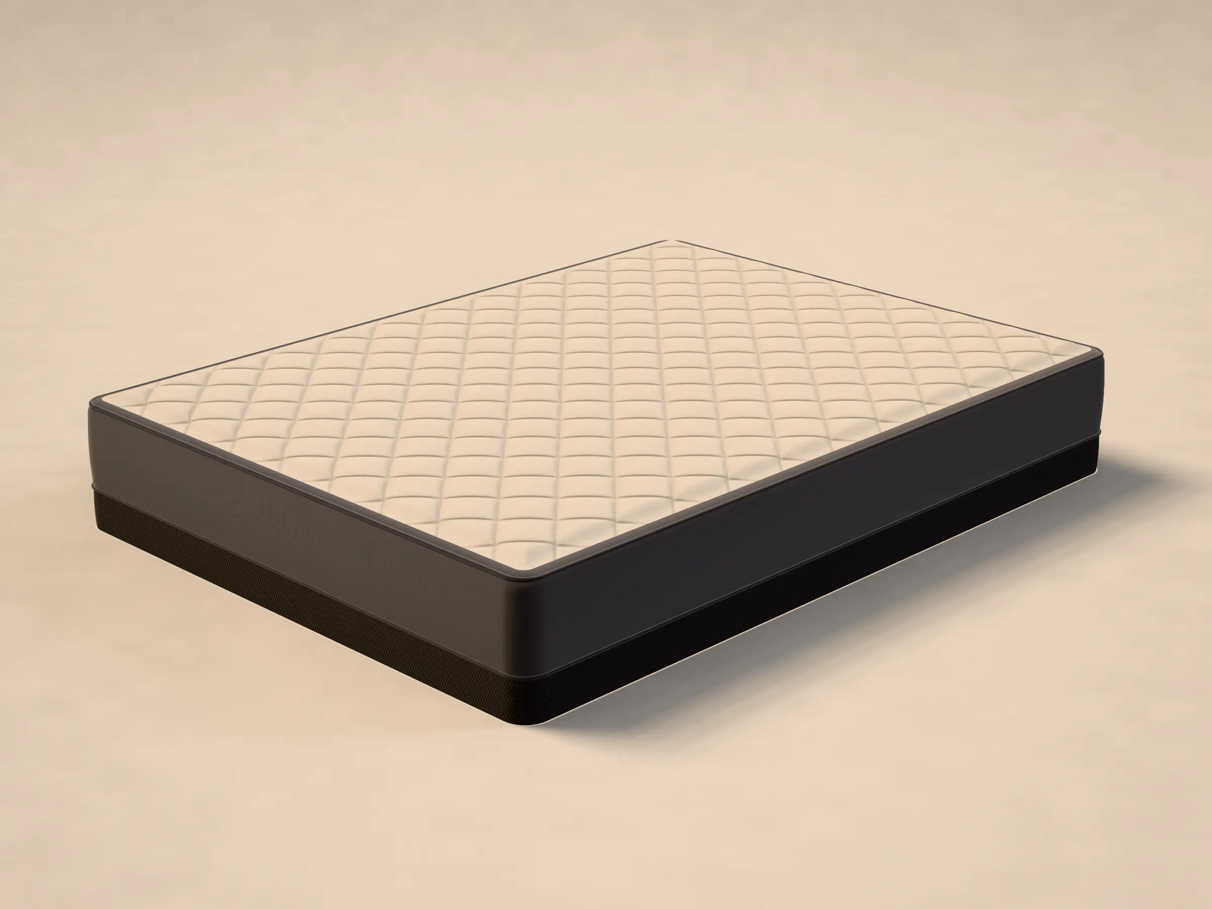 Illustration of a hybrid mattress — not a product photo