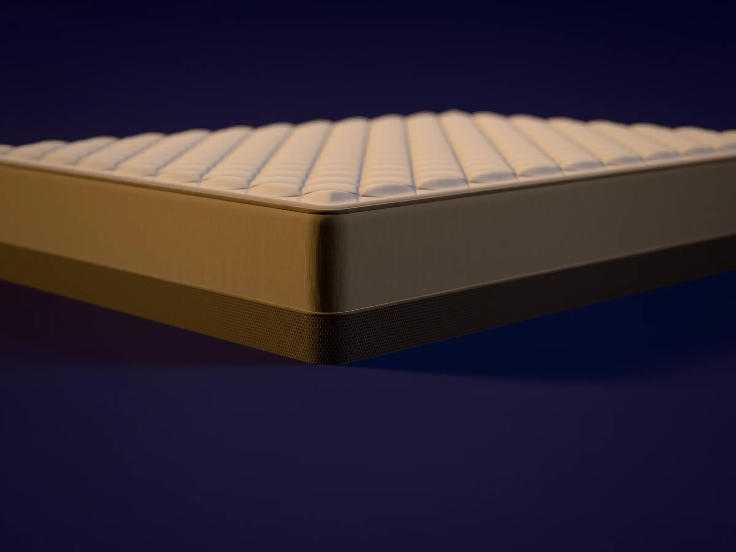 Illustration of a hybrid mattress — not a product photo