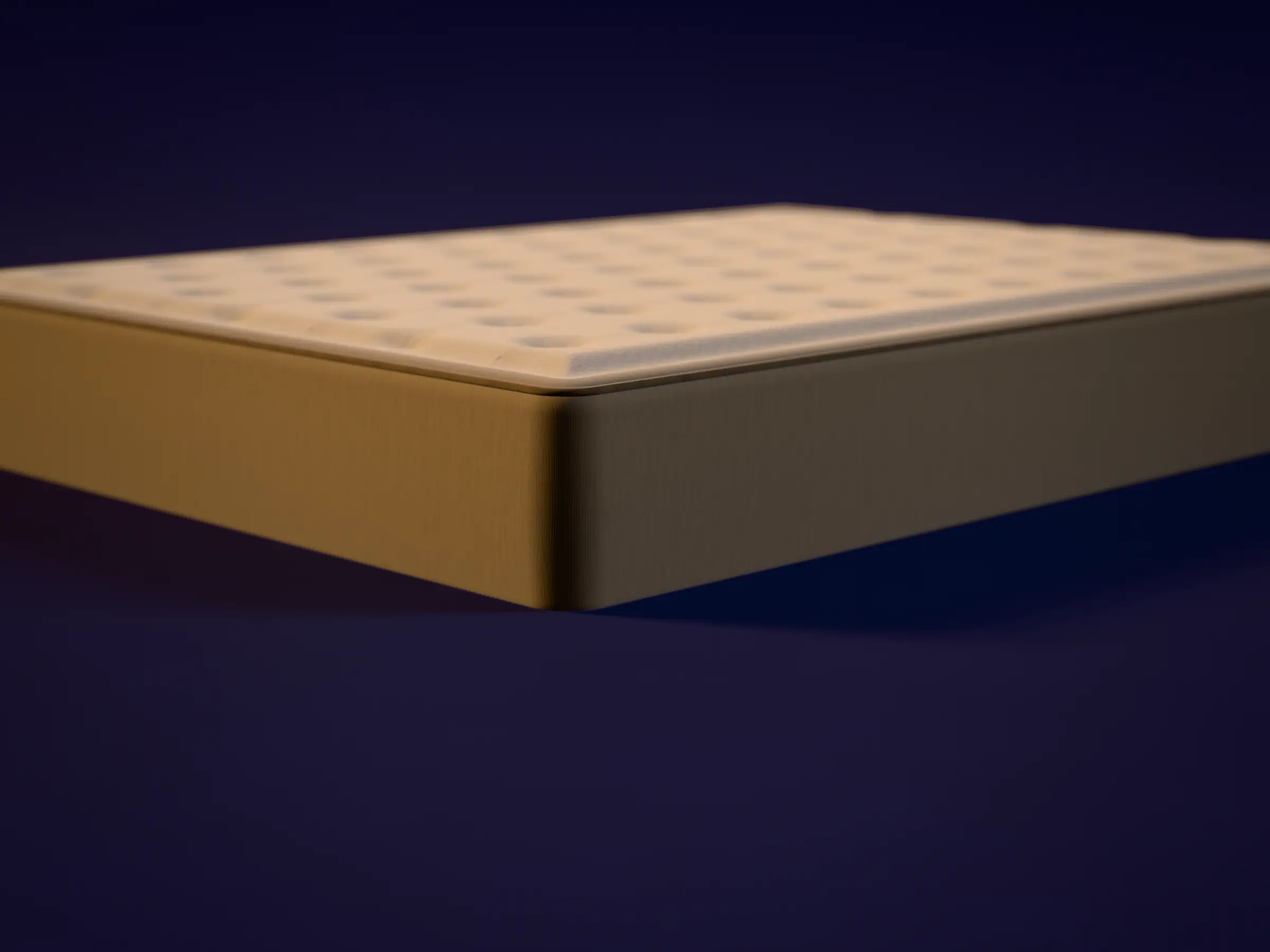 Illustration of a latex mattress — not a product photo